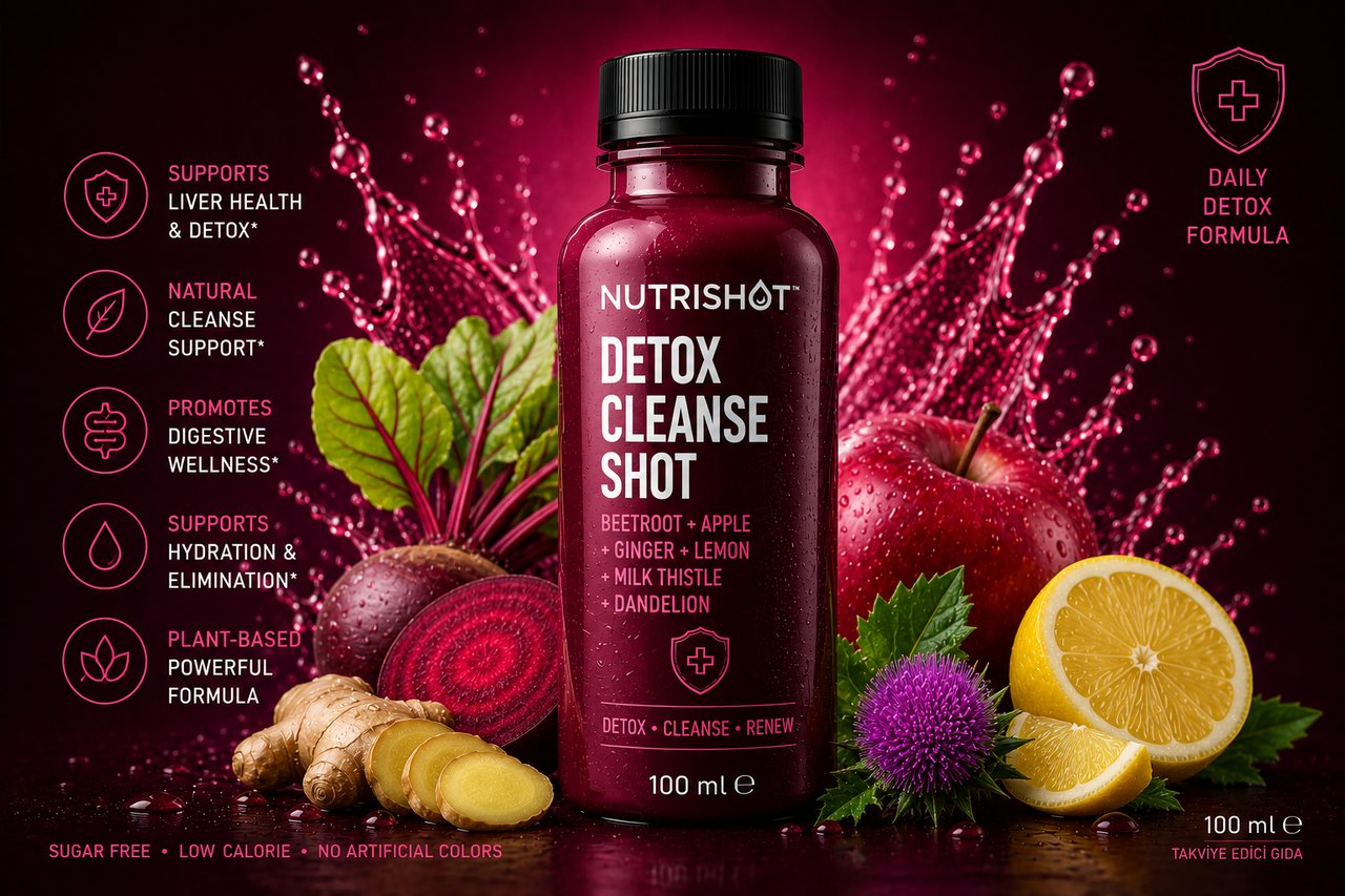 Nutrishot Detox Cleanse Shot bottle