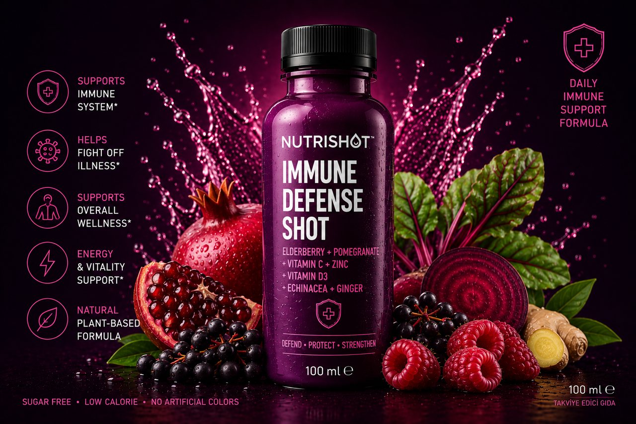 Nutrishot Immune Defense Shot bottle